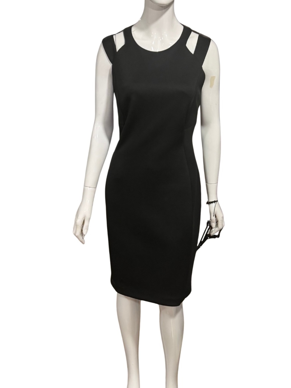 Calvin Klein Black Sheath Dress – Size 14